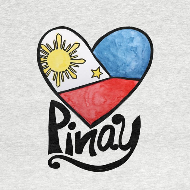 Pinay Filipino Flag by bubbsnugg